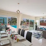 Villa Mesogeios Me16 Beachfront In Center Protaras